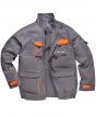 Grey/ Orange Colour Sample