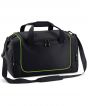 Black/ Lime Green Colour Sample
