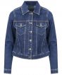 Dark Blue Wash Colour Sample