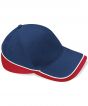 French Navy/ Classic Red Colour Sample