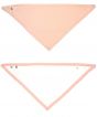 White/Powder Pink Colour Sample