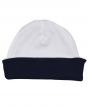 Organic White/Nautical Navy Colour Sample