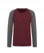 Wine Heather/Grey Heather Colour Sample