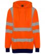 HV Orange/Navy Colour Sample