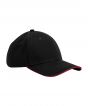 Black/Classic Red Colour Sample