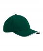 Bottle Green/White Colour Sample