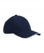 French Navy/White Colour Sample