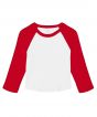 White/Red Colour Sample