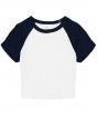 White/Navy Colour Sample
