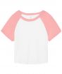 White/Pink Colour Sample