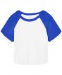 White/True Royal Colour Sample