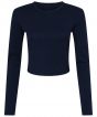 Solid Navy Blend Colour Sample