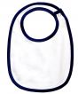 White/Nautical Navy Colour Sample