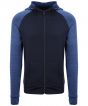Navy/Navy Melange Colour Sample
