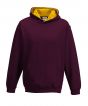 Burgundy/ Gold Colour Sample