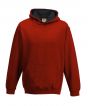 Fire Red/ Jet Black Colour Sample