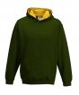 Forest Green/ Gold Colour Sample