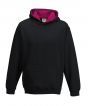 Jet Black/ Hot Pink Colour Sample