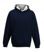New French Navy/ Heather Grey Colour Sample