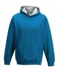 Sapphire Blue/  Heather Grey Colour Sample