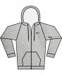 Dark Grey Heather/ Particle Grey/ Black Colour Sample