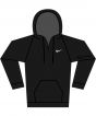 Black/Black/White Colour Sample