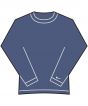 Midnight Navy/Midnight Navy/White Colour Sample