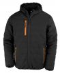 Black/Orange Colour Sample