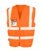 Fluorescent Orange Colour Sample