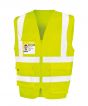 Fluorescent Yellow Colour Sample