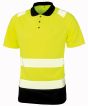 Fluorescent Yellow/Black Colour Sample