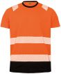 Fluorescent Orange/Black Colour Sample