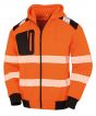Fluorescent Orange/Black Colour Sample