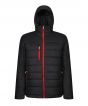 Black/Classic Red Colour Sample