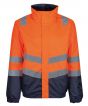 Orange/Navy Colour Sample