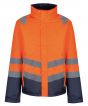 Orange/Navy Colour Sample