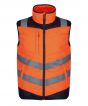 Orange/Navy Colour Sample