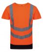 Orange/Navy Colour Sample