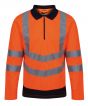Orange/Navy Colour Sample