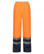 Orange/Navy Colour Sample