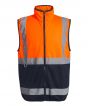 Orange/Navy Colour Sample