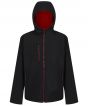 Black/Classic Red Colour Sample