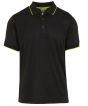 Black/Lime Colour Sample
