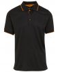 Black/Orange Pop Colour Sample