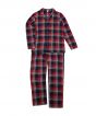 Red/Navy Check Colour Sample