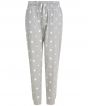 Heather Grey/White Stars Colour Sample