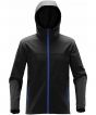 Black/Azure Blue Colour Sample
