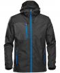 Black/Azure Blue Colour Sample