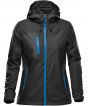 Black/Azure Blue Colour Sample