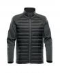 Black/Dolphin Heather Colour Sample